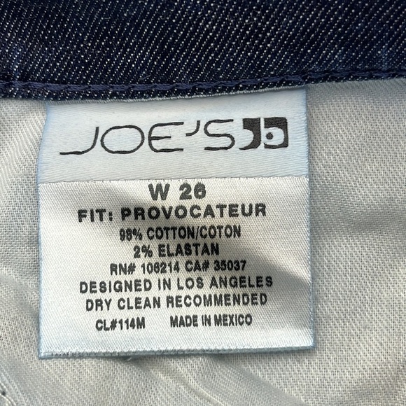 Joes Jeans Provocateur Size 26 Flare Leg Dark Wash Jeans - Picture 9 of 16